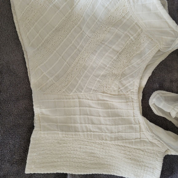 Free People Optic White Crop Top - Picture 7 of 10